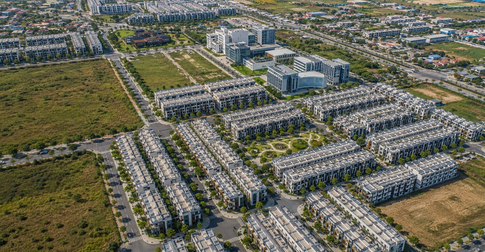 Phối cảnh tổng thể khu đô thị
