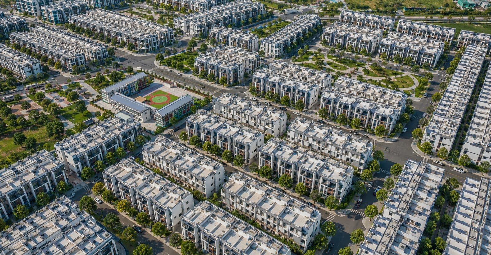 Phối cảnh tổng thể khu đô thị